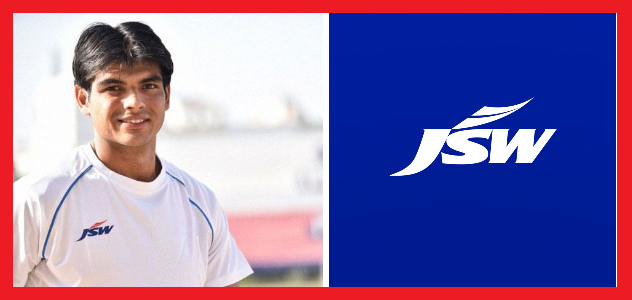 Neeraj Chopra becomes the face of JSW Group