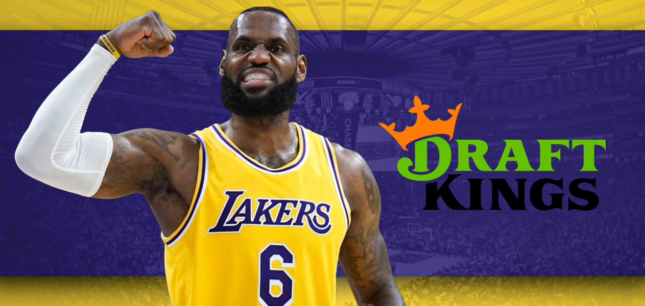 DraftKings and LeBron James teams up