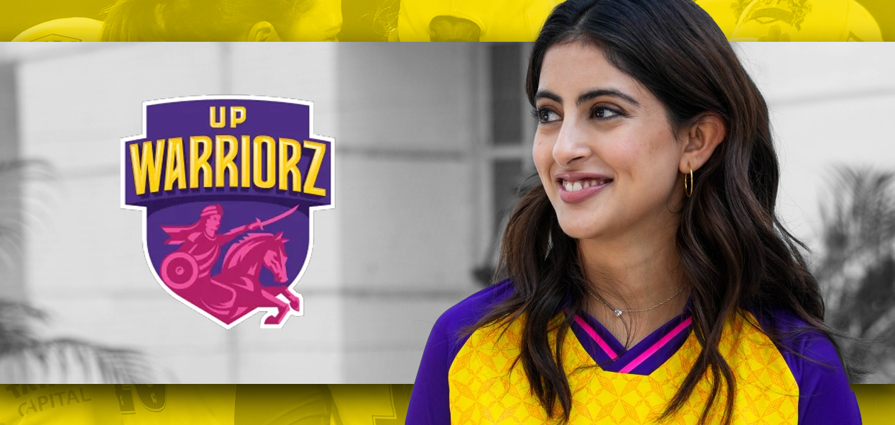 UP Warriorz partners with Navya Naveli Nanda