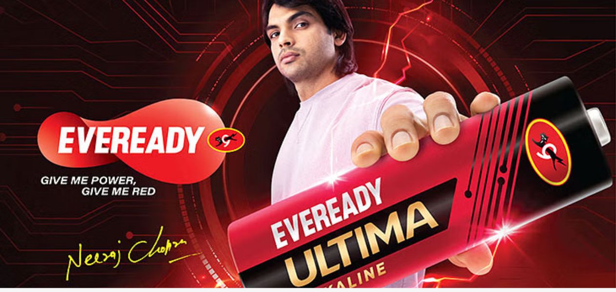 Neeraj Chopra joins the Eveready family